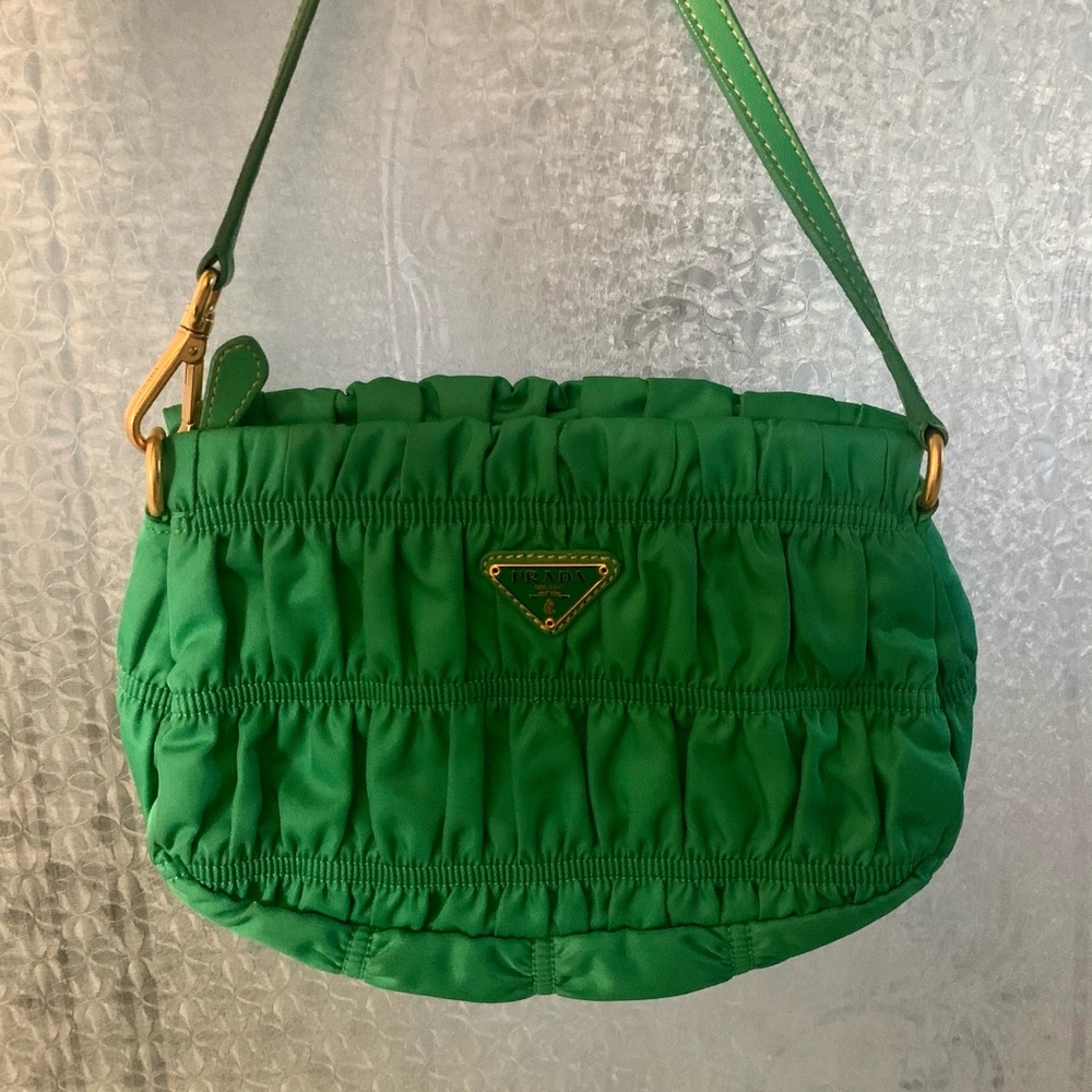 Authentic Vintage Prada Nylon Pochette Bag